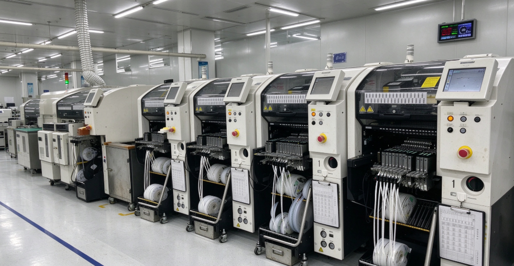 HW 电子 SMT 车间