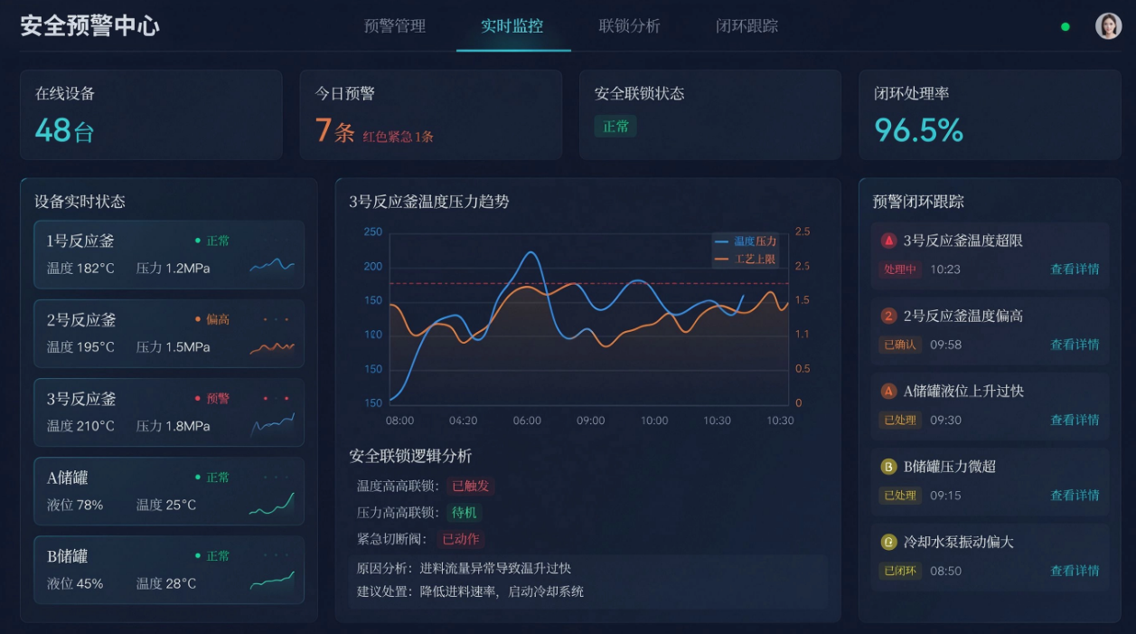安全预警中心