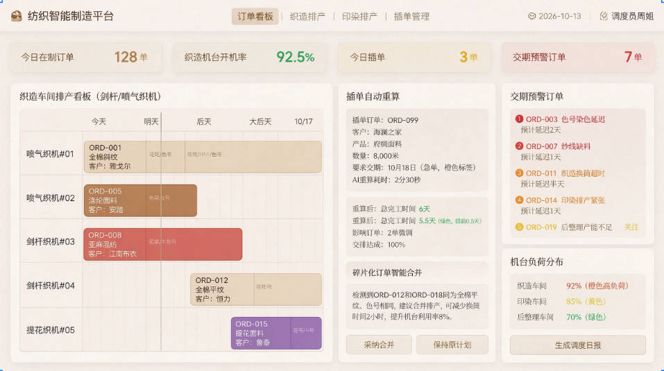 智能排程中心